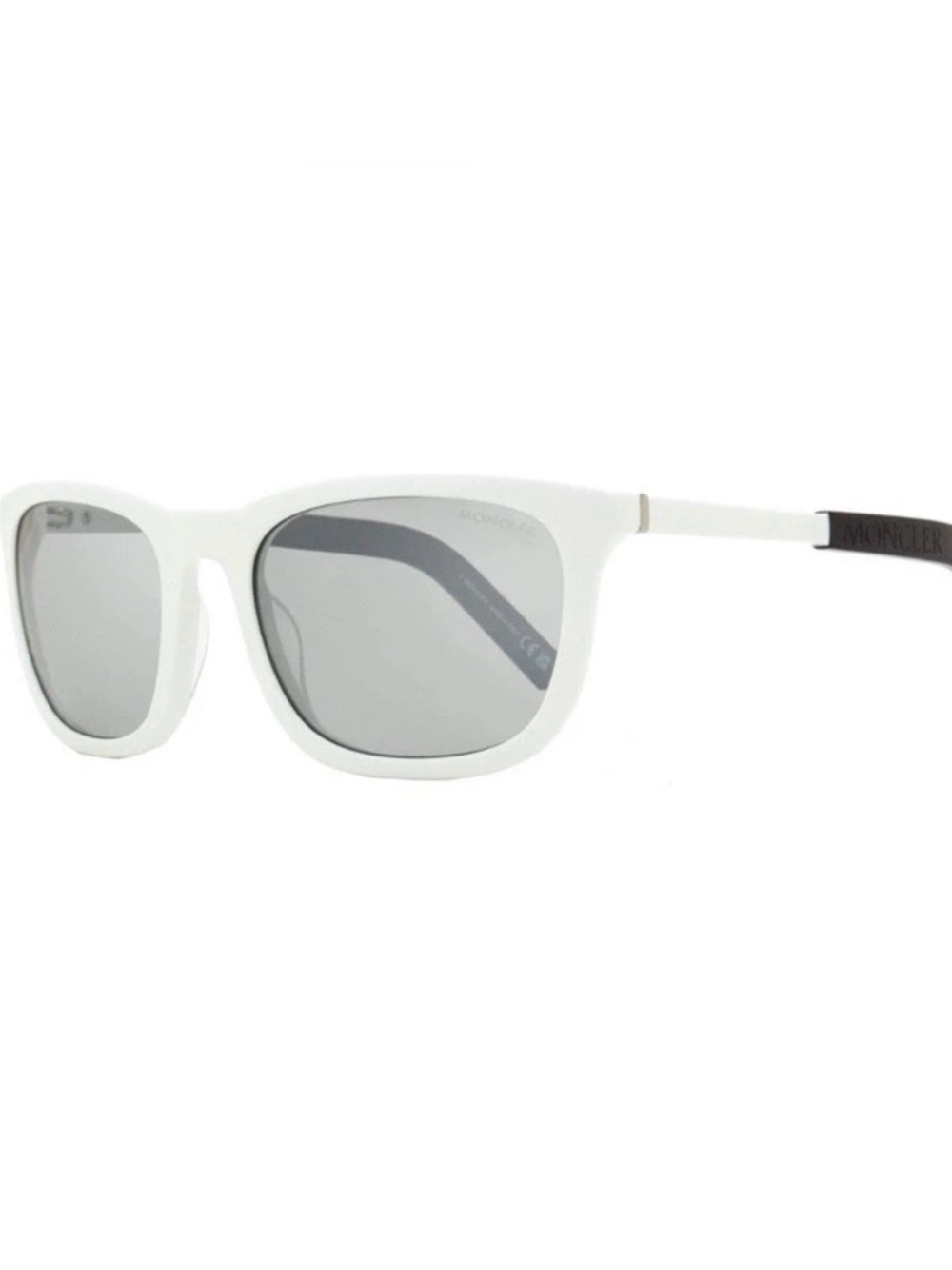 Moncler Kolligian Sunglasses ML0290 21C White/Black 57mm